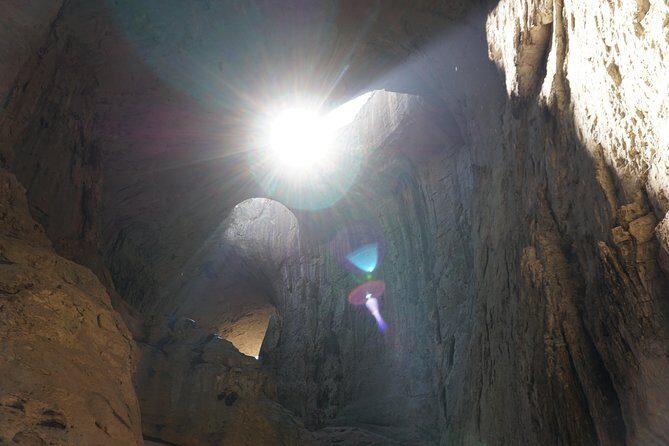 Day Tour: God's eyes cave, Saeva dupka cave & Glozehne monastery - Prohodna Cave: the Eyes of God in a 1-hour visit