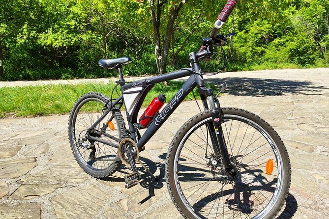 Private Sofia City Tour by Bike - The bike setup, helmets, and the underpass reality