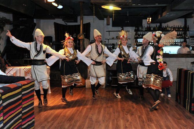 Sofia by Night Panoramic Tour with Dinner and Folklore Show - Where the night tour ends: dinner you can count on