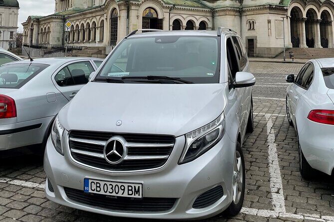 Transfer from the Sofia Airport to your hotel in Sofia by VIP Mercedes V class - From SOF to Your Hotel: How the Pickup Really Helps