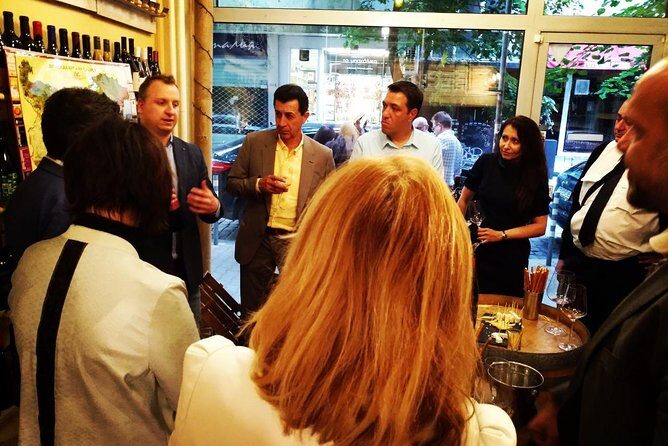 Wine Tasting in Heart of Sofia - For bigger groups: when it shifts to a multimedia setup